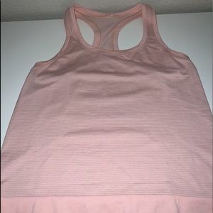 Lululemon Pink Racerback Tank / Race Length